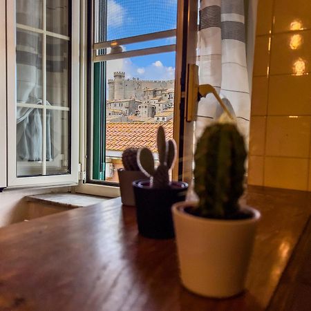Apt Finestra Sul Castello, Vista Lago Wi-Fi Gratis Браччано Экстерьер фото